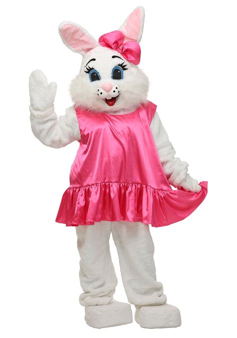 Mscot easter bunny costume